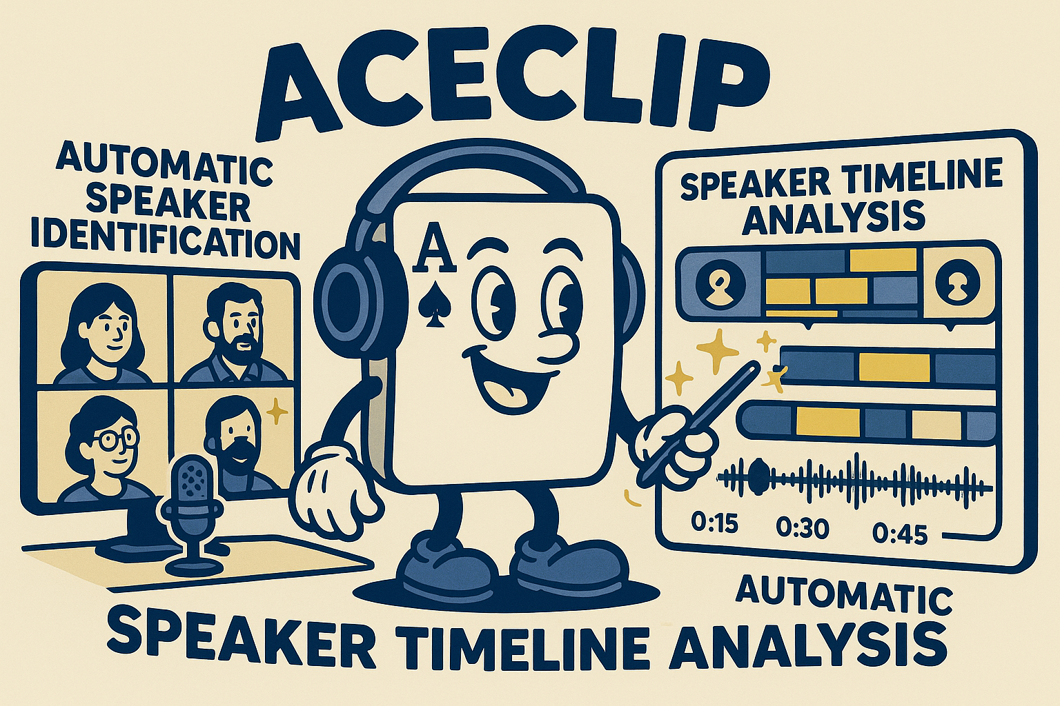 Speaker timeline analysis and identification